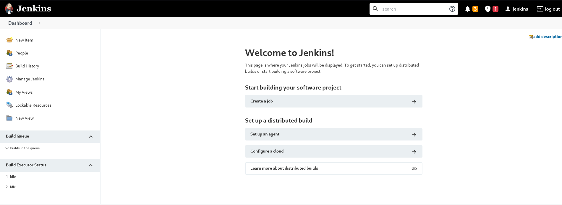 Jenkins Login Success
